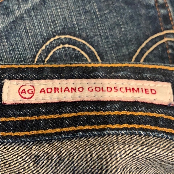 AG Adriano Goldschmied Protege Straight Leg Patchwork Jeans - Picture 10 of 12